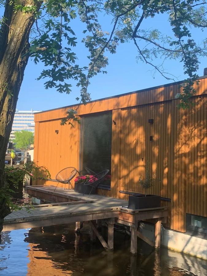 Beautiful Amstel Houseboat Leilighet Amsterdam Eksteriør bilde